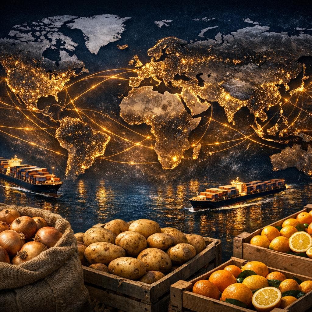 Global Food Supply Under Fire: How Regional Conflicts Disrupt the Fresh Produce Chain